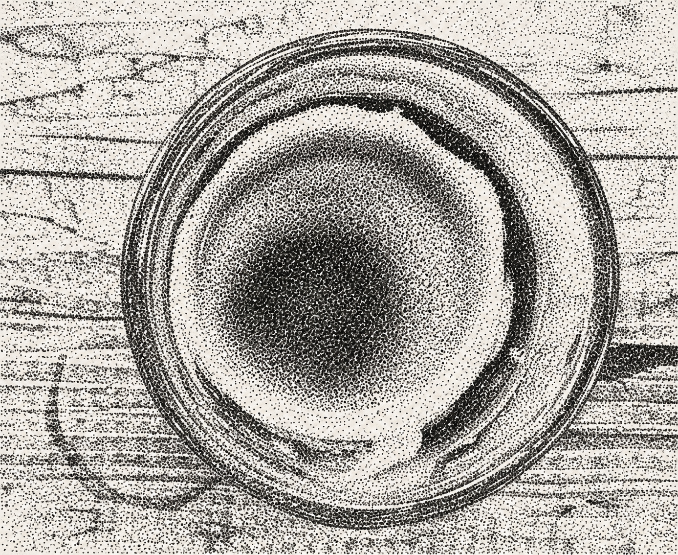 Coffee Pointillistic